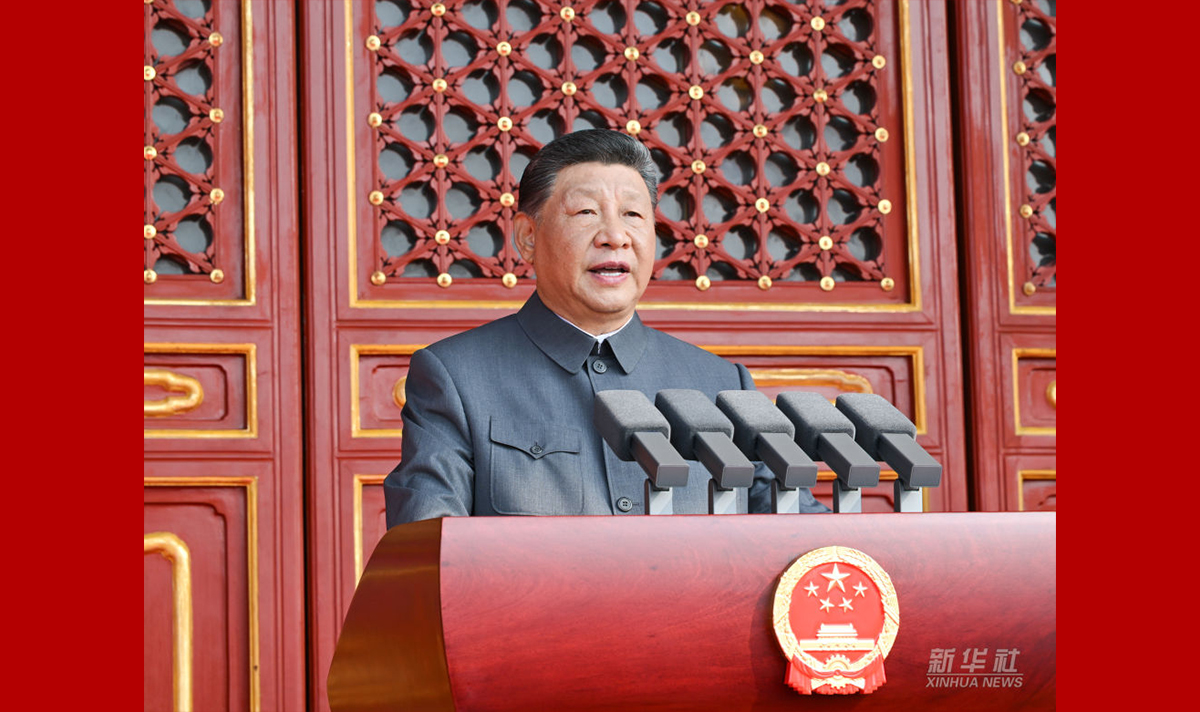 紀念中國人民抗日戰(zhàn)爭暨世界反法西斯戰(zhàn)爭勝利80周年大會在京隆重舉行 習近平發(fā)表重要講話并檢閱受閱部隊